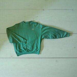 ALO Yoga Women’s Green Crewneck Sweatshirt